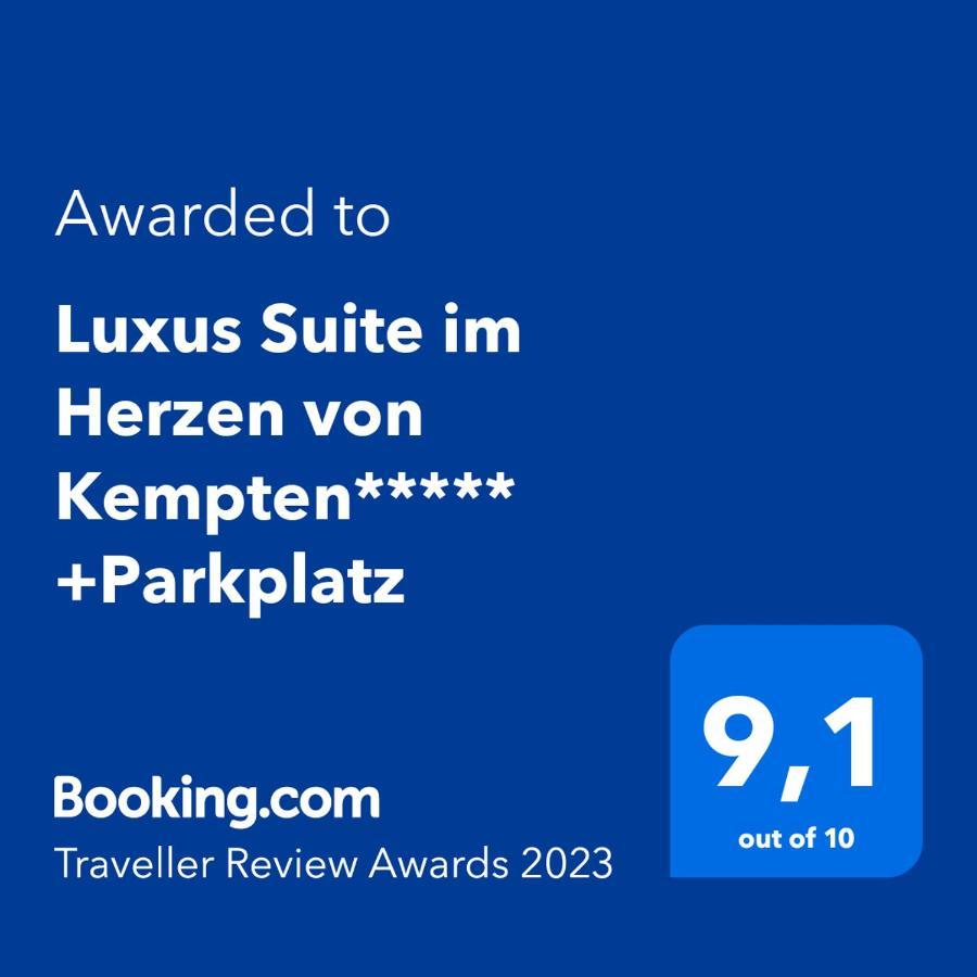 Luxus Suite Im Herzen Von Kempten***** +Parkplatz Exteriér fotografie